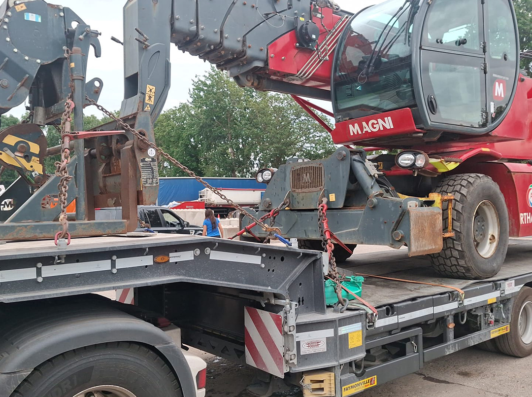Heavy equipment project